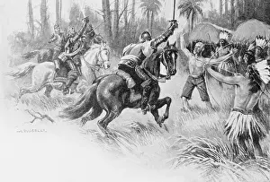 Indians Surrendering by A. Russell