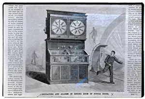 Dial Prints: Indicators In Power House Engine Room