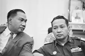 Suharto Prints: Indonesian 5Th Deputy Premier Suharto