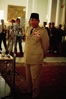 Sukarno Prints: Indonesian President and Ministers