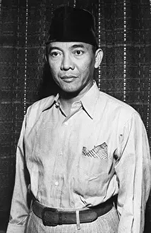 Sukarno Prints: Indonesian President Sukarno