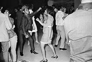 Jakarta Prints: Indonesians Dancing at Night Club