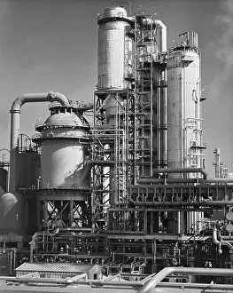 Petroleum Prints: Industrial Catalytic Cracking Unit