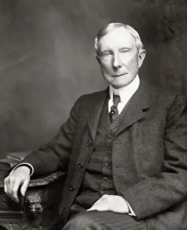 Founder Prints: Industrialist John D. Rockefeller