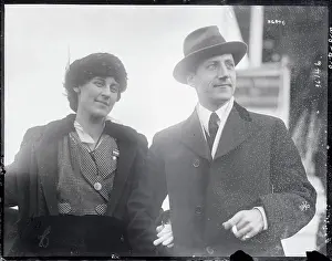 Businessmen Prints: Inez Milholland with Husband Eugene Boissevain