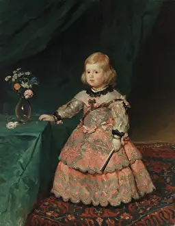 Infanta Margarita In A Pink Gown