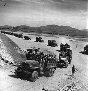 M War Prints: Infantry In Transit
