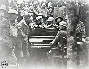 Infantry Prints: Infantryman Plays Piano