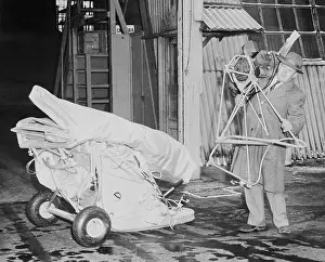 Akron Prints: Inflatable Airplane Deflated