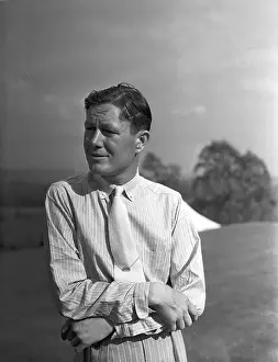 Informal Portrait of Byron Nelson on Golf Course