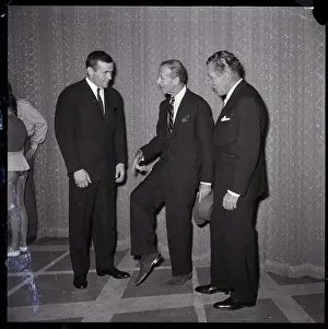 Ingemar Johansson, Fred Astaire and Ed Sullivan