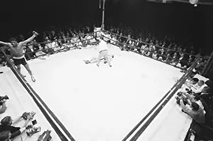 Wide Angle Prints: Ingemar Johansson Losing to Floyd Patterson