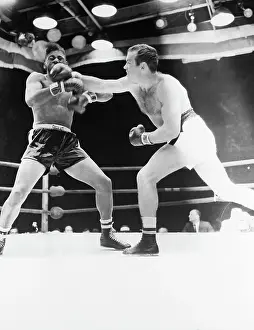 Ingemar Johansson Punching Floyd Patterson