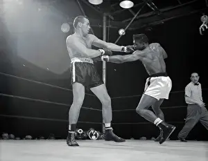 Ingemar Johansson Punching Floyd Patterson