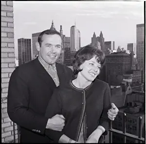 Ingemar Johansson with Wife in Hotel
