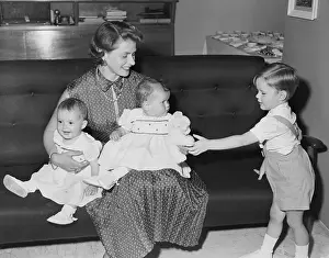 Ingrid Bergman with Children