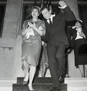 Ingrid Bergman and Yves Montand