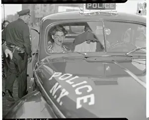 Injured Boys in Police Car