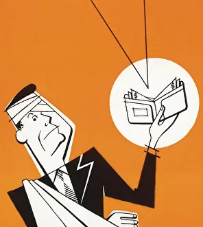 Wallet Prints: Injured Man With Wallet Out