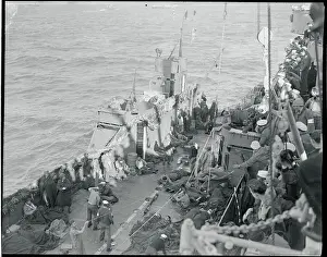 Injured Troops Being Shipped to England
