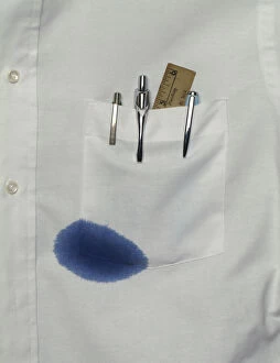 Images Dated 18th April 2008: Ink-Stained Shirt