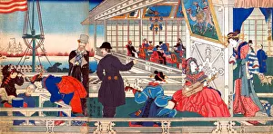 Inside a Foreign Merchants home in Yokohama