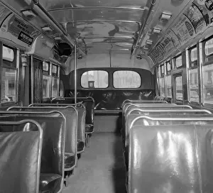 Oppression Prints: Inside of a Montgomery Transit Bus
