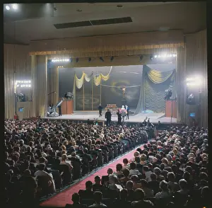 Inside the Santa Monica Auditorium