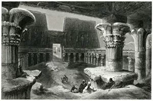 Ancient Egypt Collection: Inside The Temple Of Karnak, Egypt