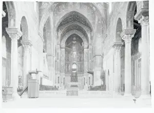 Palermo Prints: Inside View of the Cathedral of Monreale