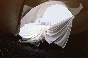 Minneapolis Prints: Inside View of Stadium Ceiling