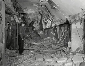West Virginia Prints: Inspecting Bombed School