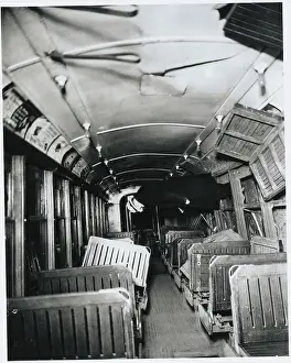 Streetcar Prints: Inspector Examining Fatally Tossed Motor Car