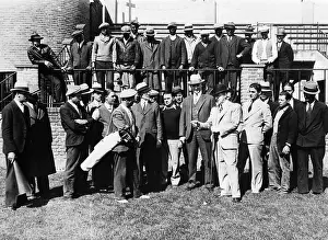 Teaching Prints: Instructor Teaching Caddying to Group