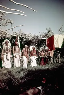 A063163 Prints: Inter-Tribal Indian Ceremonial