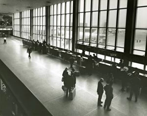 Interior of Airport terminal