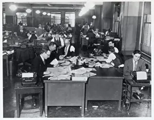 Interior Of Associated Press Office Nyc