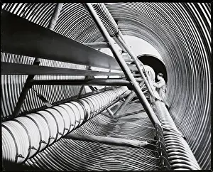 Research Prints: Interior of Atom Smasher
