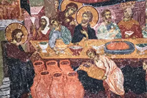 Images Dated 13th May 2017: Interior Ceiling Fresco, Hagia Sophia, Trabzon, Black Sea Region, Turkey