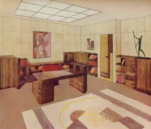 1930s Prints: Interior designed and executed by DIM