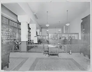 Banking Prints: Interior of an Early American Bank
