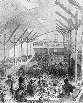 Interior of Early Republican Convention