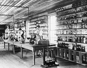Dearborn Prints: Interior Of Edison'S Rebuilt Lab