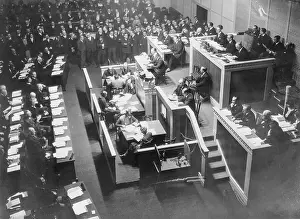 Geneva Prints: Interior of Geneva Disarmament Conference