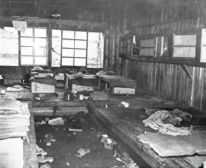 Secrecy Prints: Interior of Japanese Prison Camp Hospital Ward