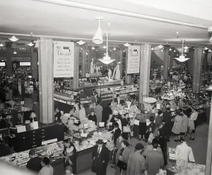 Department Prints: Interior of Macy's Department Store