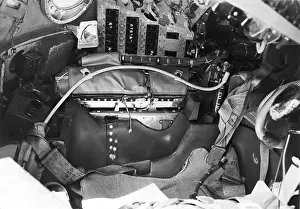 Outer Space Prints: Interior Of Mercury Spacecraft