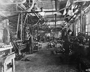 Interior Of Metzger Automobile Factory