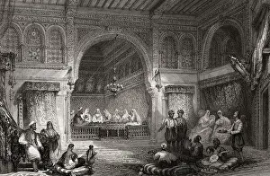 Interior of Moorish Palace in Algiers