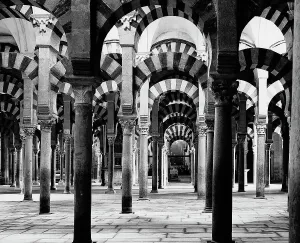 Colonnade Prints: Interior of Mosque at Cordoba